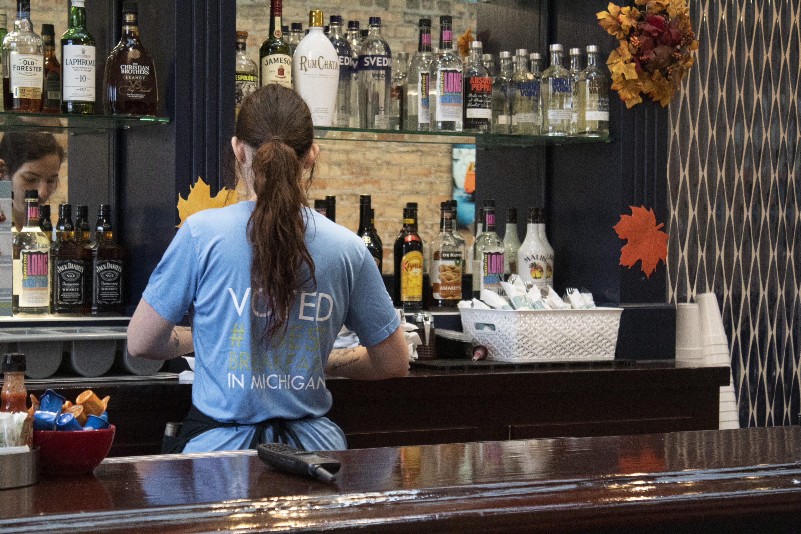 The bar